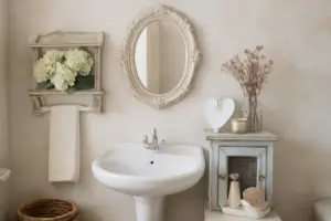 Decorazioni shabby chic per il bagno: dettagli inediti che trasformano anche i piccoli ambienti