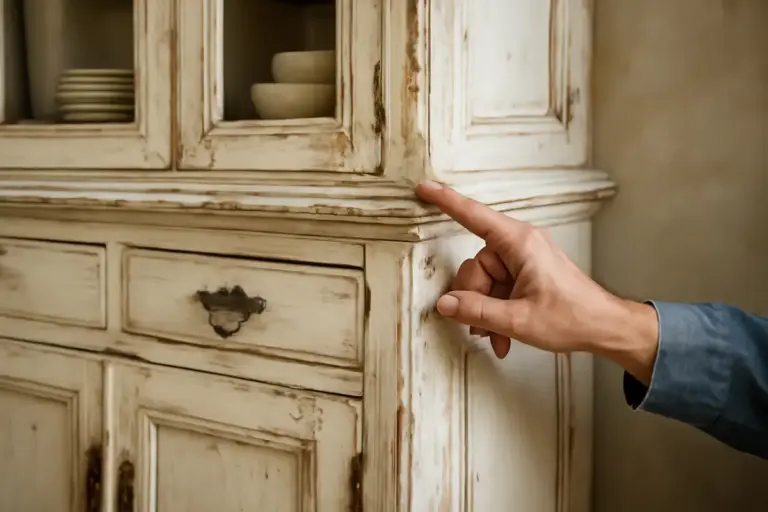 Come si riconosce una vera credenza shabby chic artigianale? I dettagli che fanno la differenza
