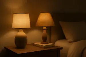 Lampade da comodino artigianali: illuminazione soffusa per atmosfere rilassanti e personalizzate