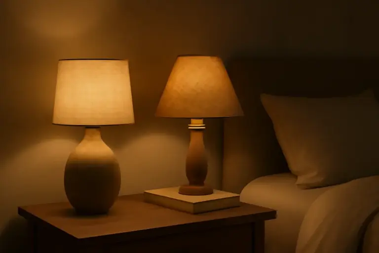 Lampade da comodino artigianali: illuminazione soffusa per atmosfere rilassanti e personalizzate