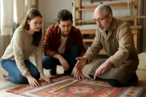 Come scegliere un tappeto tessuto a telaio? Consigli degli artigiani per non sbagliare misura e stile