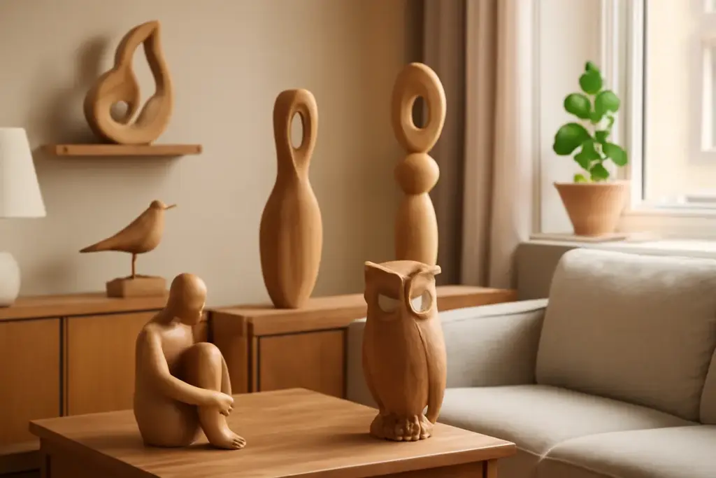 Sculture in legno fatte a mano: valorizzare ogni angolo della casa con un tocco unico