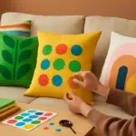 Personalizzare cuscini con tecniche diy: aggiungi carattere e colore al soggiorno senza ago e filo