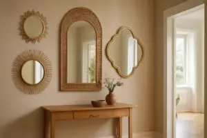 Specchiere decorative artigianali per l’ingresso: uno stratagemma per ampliare visivamente gli ambienti