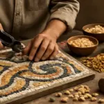 Mosaici realizzati con materiali naturali: perché sono più resistenti e pregiati