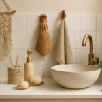 Rinnovare il bagno con dettagli handmade: bastano piccoli tocchi per un risultato da rivista