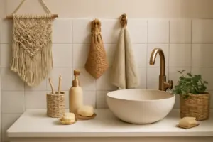 Rinnovare il bagno con dettagli handmade: bastano piccoli tocchi per un risultato da rivista