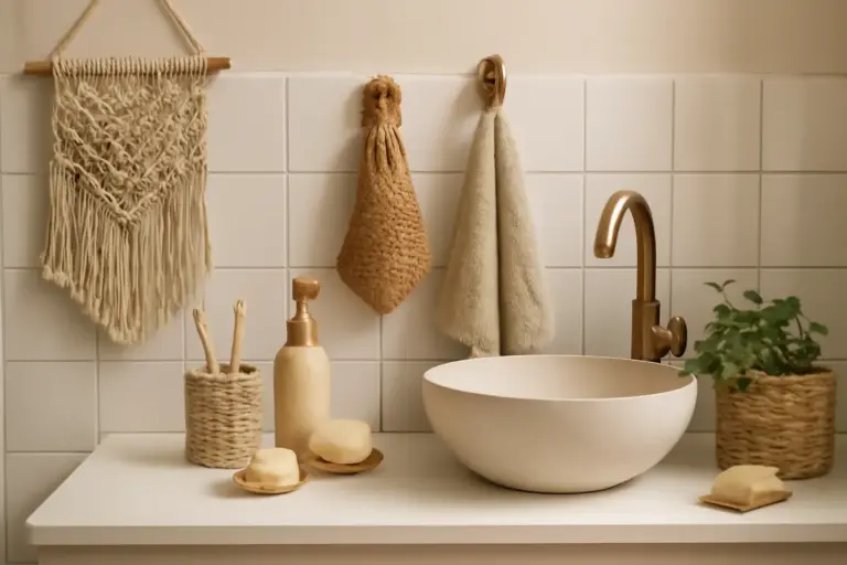Rinnovare il bagno con dettagli handmade: bastano piccoli tocchi per un risultato da rivista