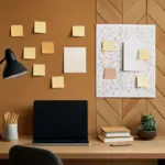 Con quali materiali creare una parete decorativa nell’home office? Un tocco creativo che aumenta la produttività
