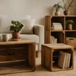 Riciclare vecchie cassette di legno: idee pratiche per mobili e contenitori multifunzione