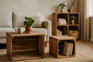 Riciclare vecchie cassette di legno: idee pratiche per mobili e contenitori multifunzione