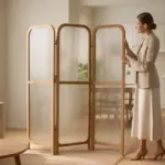 Come rendere eleganti gli open space? I separé artigianali che valorizzano privacy e luminosità