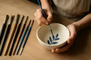 Quali pennelli usare per decorare ceramiche a mano? La scelta dello strumento giusto migliora il risultato