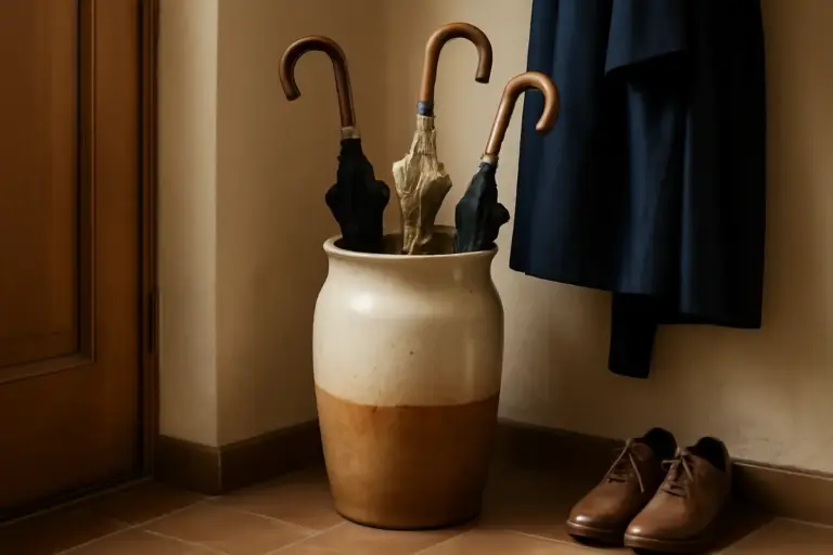 Portaombrelli in ceramica artigianale: perché sono funzionali e subito d’impatto nell’ingresso di casa