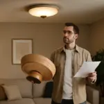 Come scegliere una plafoniera artigianale per il soggiorno? Eviti errori di illuminazione e arredo
