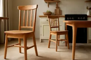 Sedie in legno massello fatte a mano: perché sono una scelta di lunga durata anche per la cucina